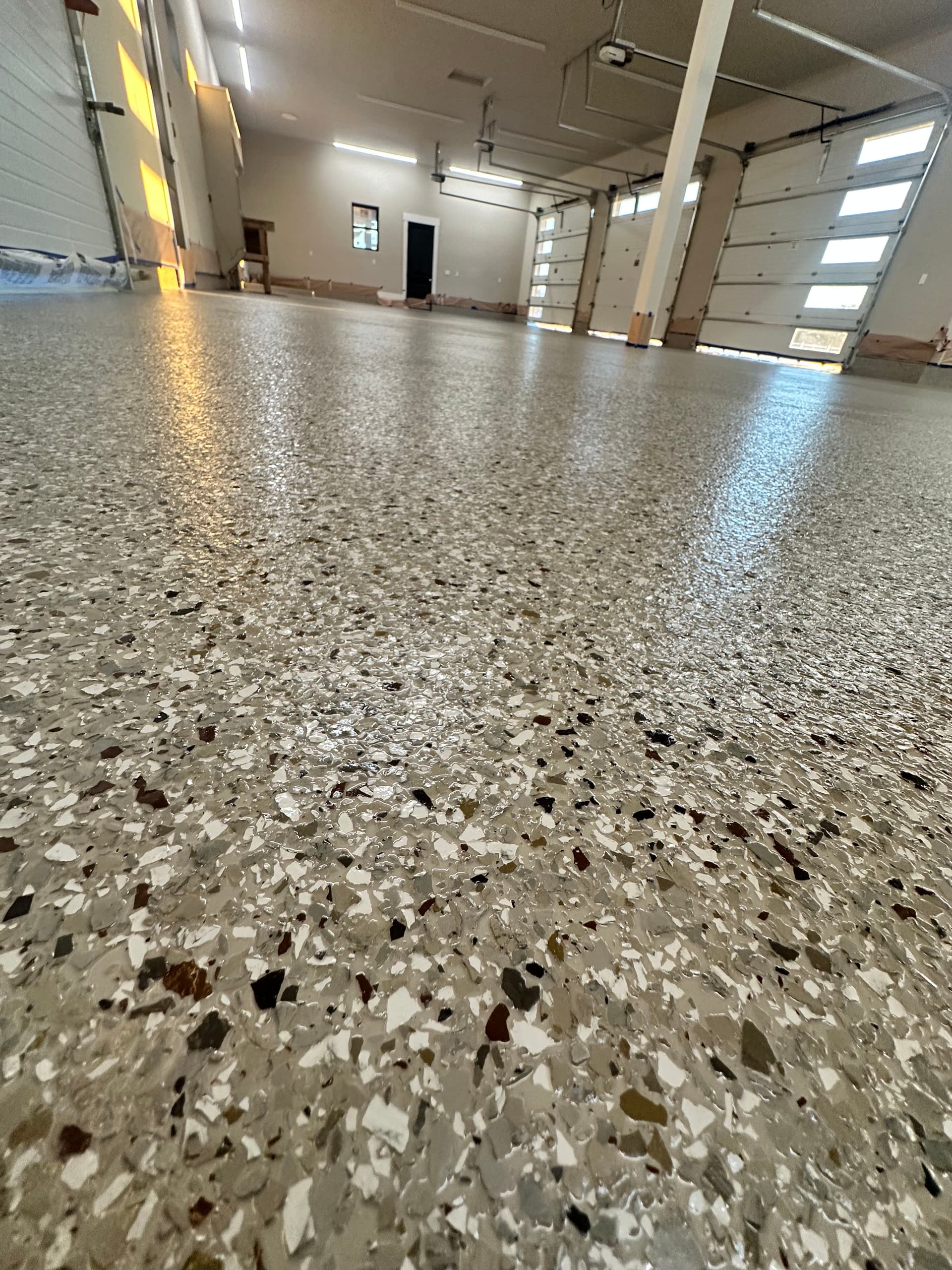 Sleek Garage Floor Upgrade with Epoxy Coating