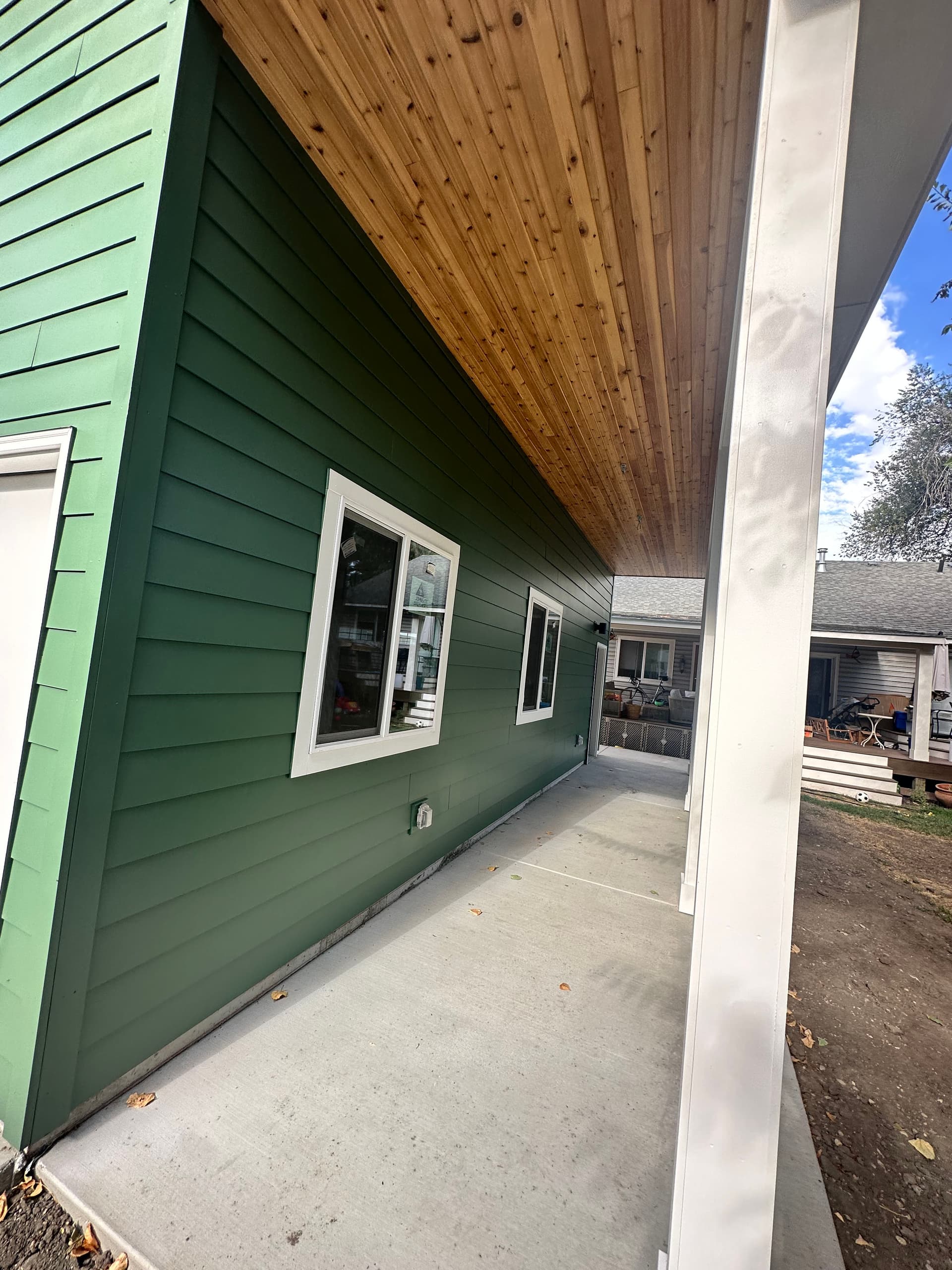 Fresh Coat for a North End Garage