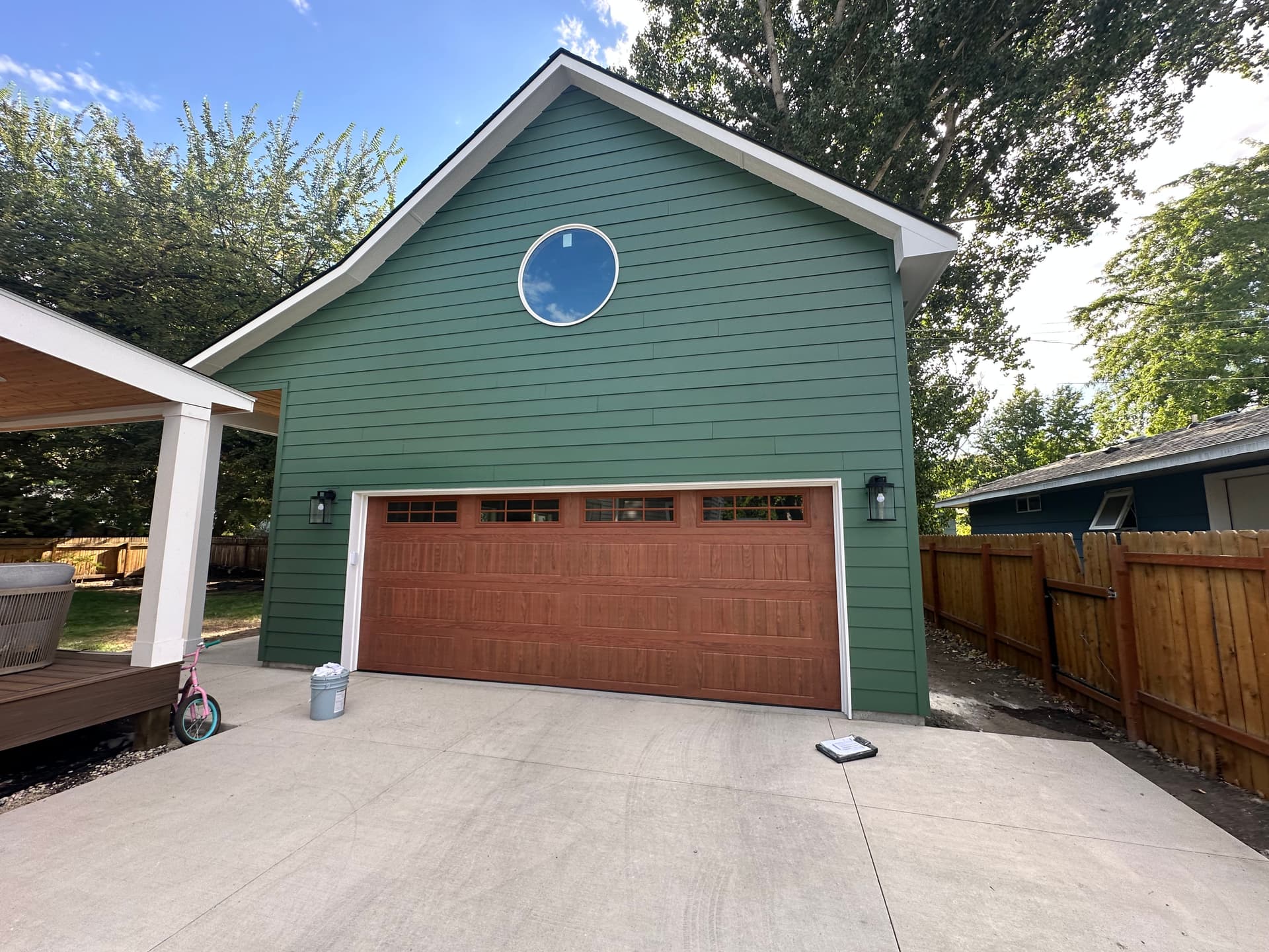 Fresh Coat for a North End Garage