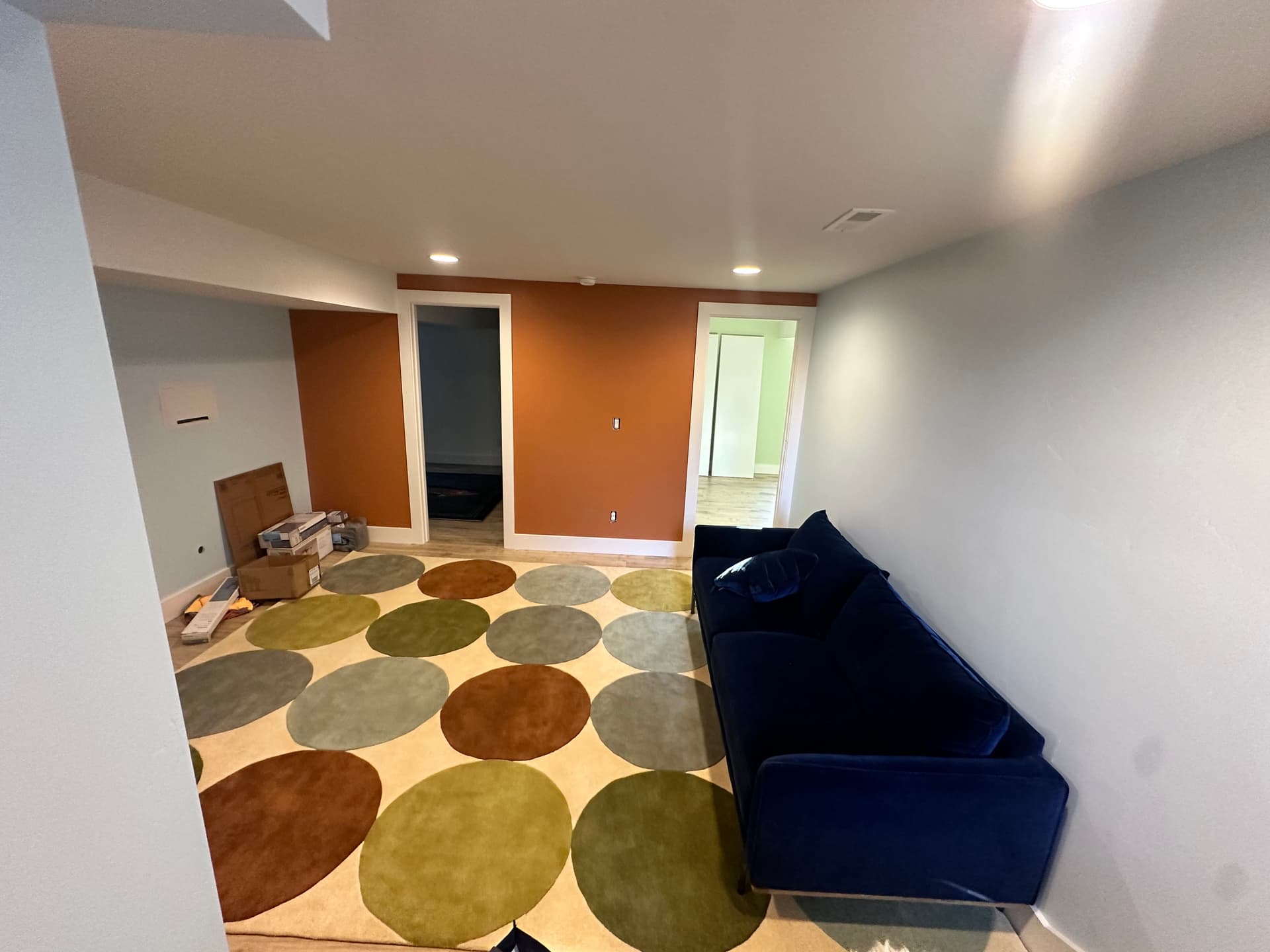 Gallery photos for Basement Revamp with S&D Painting in Boise: Image #1